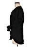 H By Halston 100% Polyester Black Short Sleeve Blouse Size M - photo 5