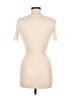 Helmut Lang 100% Wool Ivory Short Sleeve Turtleneck Size M - photo 2
