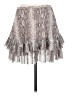 Banana Republic 100% Polyester Silver Casual Skirt Size 0 Petite - photo 2
