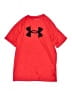 Under Armour 100% Polyester Red Active T-Shirt Size XL (youth) - photo 1