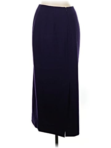 Linda Allard Ellen Tracy Wool Skirt (view 2)