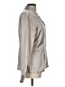 Merona Metallic Silver Long Sleeve Blouse Size L - photo 4