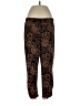 Easywear by Chico's Graphic Brown Leggings Size Lg (2) - photo 1