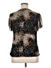 Adele & May Black Short Sleeve Blouse Size XL - photo 2