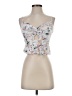 Mi ami 100% Rayon White Sleeveless Blouse Size S - photo 1