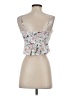 Mi ami 100% Rayon White Sleeveless Blouse Size S - photo 2