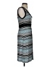 Max Studio Stripes Blue Casual Dress Size S - photo 4
