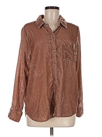 Splendid Long Sleeve Button-Down Shirt (view 1)