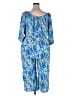 Scoop Paisley Blue Jumpsuit Size 20 - photo 2