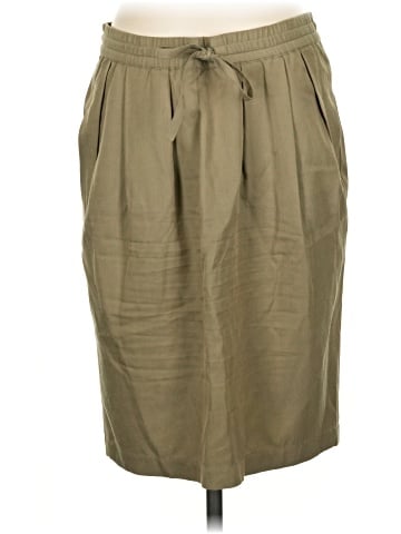 DKNY Silk Skirt (view 1)