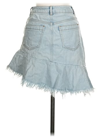 Topshop Denim Skirt (view 2)