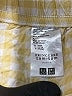 Uniqlo Checkered-gingham Yellow Shorts Size XL - photo 3