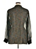 Ann Taylor LOFT 100% Polyester Teal Long Sleeve Blouse Size XL - photo 2
