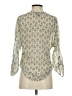 About A Girl 100% Polyester Ivory 3/4 Sleeve Blouse Size XS - photo 2