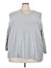 Unbranded Gray Pullover Sweater Size 3X (estimated) - photo 1
