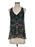 Ella Moss 100% Rayon Teal Sleeveless Blouse Size S - photo 1