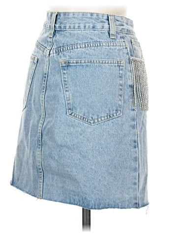 Pomelo Denim Skirt (view 1)