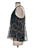 Ella Moss 100% Rayon Teal Sleeveless Blouse Size S - photo 5