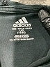 Adidas 100% Cotton Black Pullover Hoodie Size 14 - 16 - photo 3