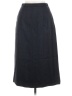 Unbranded 100% Wool Chevron-herringbone Gray Wool Skirt Size 6 - photo 1