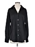 Zara Black Long Sleeve Button-Down Shirt Size S - photo 1