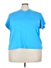 Lands' End 100% Polyester Blue Active T-Shirt Size 3X - photo 1