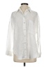Zara Ivory Long Sleeve Button-Down Shirt Size XS - photo 1