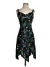 A New Day 100% Polyester Tropical Black Cocktail Dress Size XS - photo 1