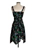 A New Day 100% Polyester Tropical Black Cocktail Dress Size XS - photo 2