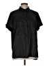Universal Standard Black Short Sleeve Button-Down Shirt Size 12 (XS) - photo 1