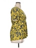 Chadwicks Yellow Short Sleeve Blouse Size XL - photo 4