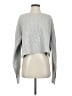 RE/DONE Metallic Gray Wool Pullover Sweater Size XS - photo 1