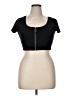 Aero Black Short Sleeve Top Size XL - photo 1