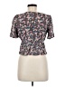 O'Neill 100% Rayon Black Short Sleeve Blouse Size M - photo 2