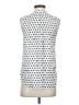 Bella Dahl 100% Polyester White Sleeveless Blouse Size S - photo 2