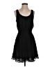 Pins and Needles 100% Polyester Solid Black Casual Dress Size S - photo 1