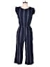 Old Navy Chevron-herringbone Blue Jumpsuit Size S - photo 1