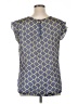 The Limited 100% Polyester Blue Sleeveless Blouse Size XL - photo 2