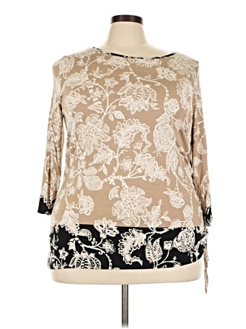 Ruby Rd. 3/4 Sleeve Blouse (view 1)