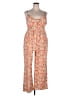 SO Paisley Orange Jumpsuit Size XXL - photo 1