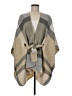 Maurices 100% Acrylic Tan Poncho One size - photo 1