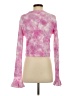 LoveShackFancy 100% Cotton Tie-dye Pink Cardigan Size S - photo 2