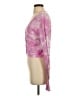 LoveShackFancy 100% Cotton Tie-dye Pink Cardigan Size S - photo 5