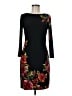 Cache Floral Black Cocktail Dress Size M - photo 1