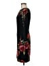 Cache Floral Black Cocktail Dress Size M - photo 5
