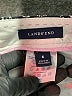 Lands' End 100% Baumwolle Paisley Black Casual Pants Size 6 - photo 7