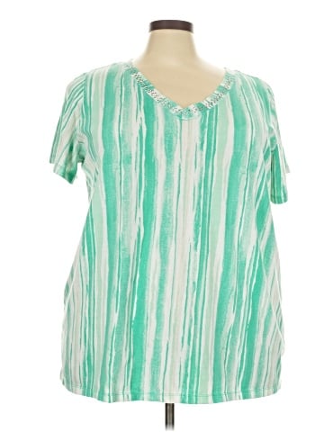 Roaman's Short Sleeve Blouse (view 1)
