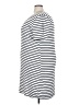 Amaryllis Stripes White Casual Dress Size 3X - photo 5