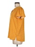 Hilary Radley 100% Polyester Yellow Short Sleeve Top Size M - photo 5