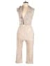 Fashion Nova Animal Print Tan Jumpsuit Size XL - photo 1